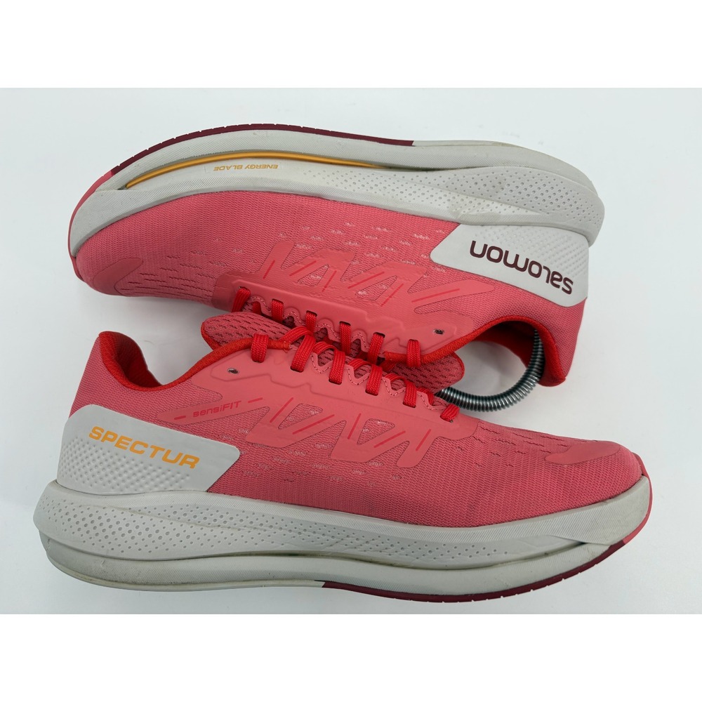 Salomon Women's Spectur Tea Rose Lunar Rock Running Comfort Sneakers, Size 9 - Picture 5 of 9
